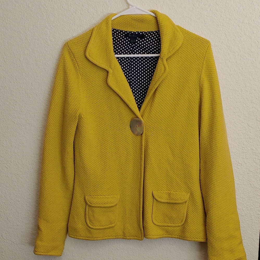 Boden Angora hair & Cashmere! Size 10 cardigan crop jacket.